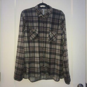 R N B Flannel Blouse